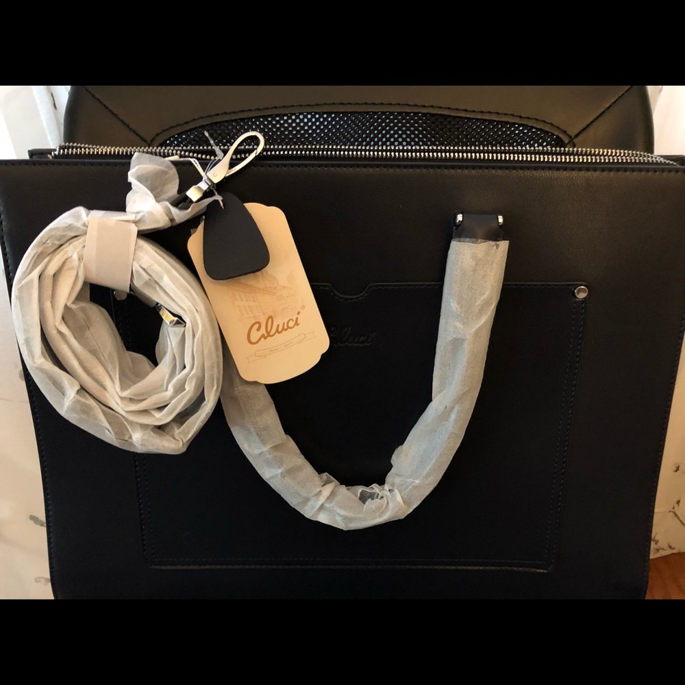 CLUCI women’s leather briefcase